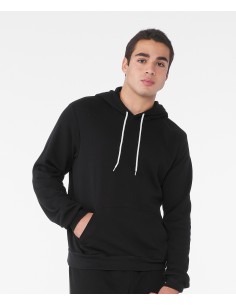 B-3719-Unisex Sponge Fleece Pullover Hoodie 2
